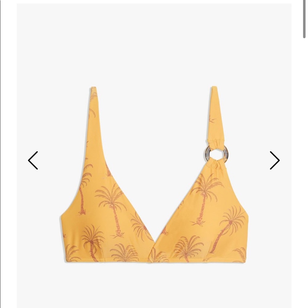 Onia Palm tree swimsuit (top and bottom)